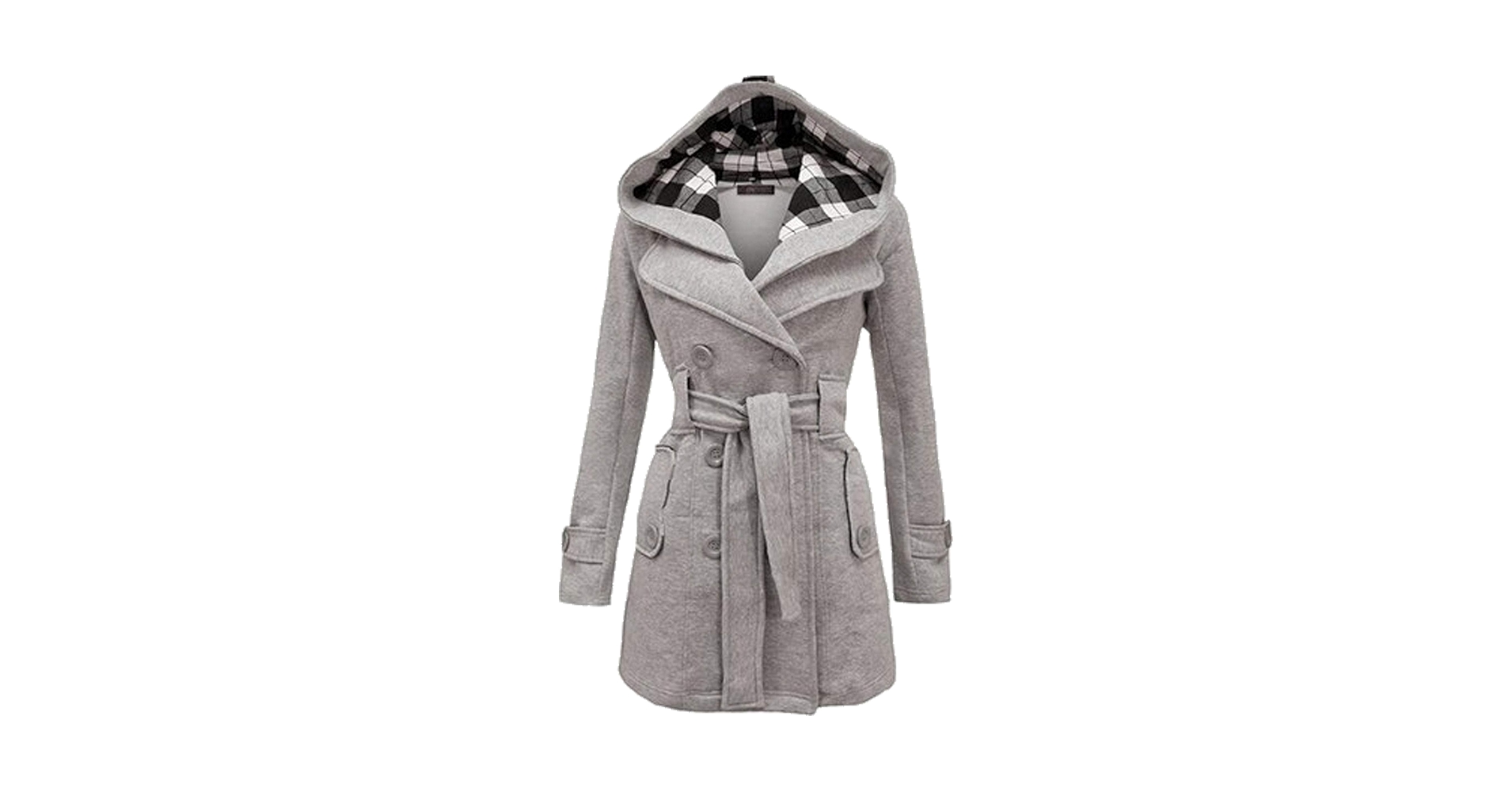 タグ付きcurl double breasted belt point coat タグ付きcurl double breasted belt point coat
